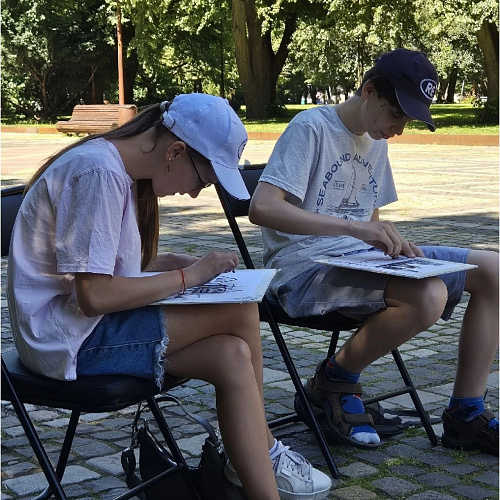 Пленэр в честь Дня молодежи